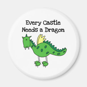Aimant Dragon de château