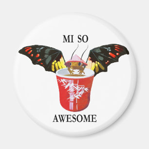 Aimant Dragon et tasse chinoise