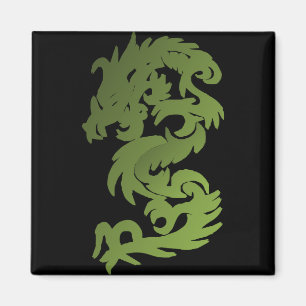 Aimant Dragon vert de Chi