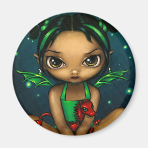 Aimant "Dragonling Vert"