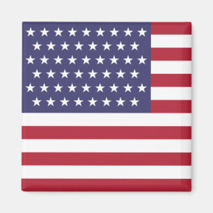 Aimant Drapeau 51 étoiles des États-Unis d'Amérique (État