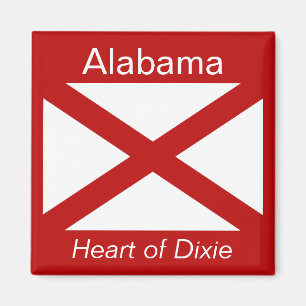 Aimant Drapeau Alabama