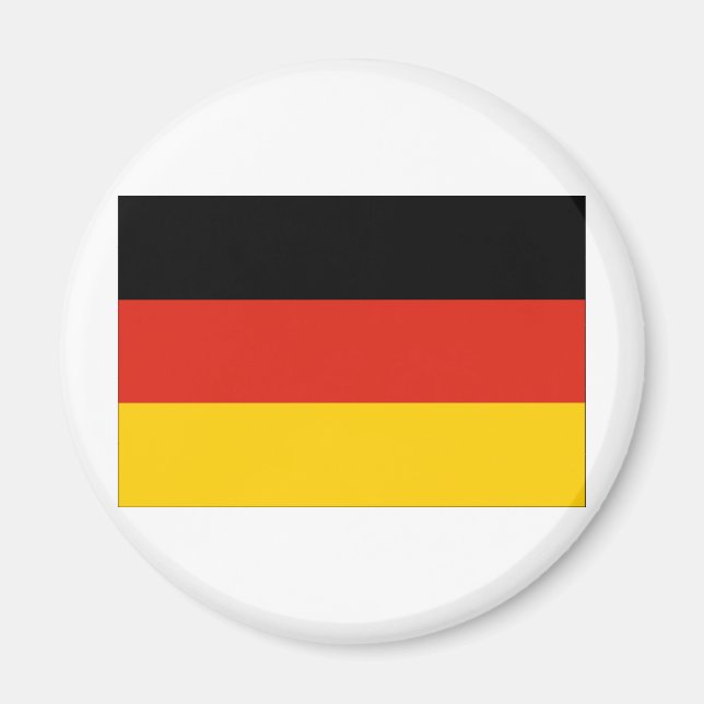 Aimant Drapeau Allemagne (Devant)
