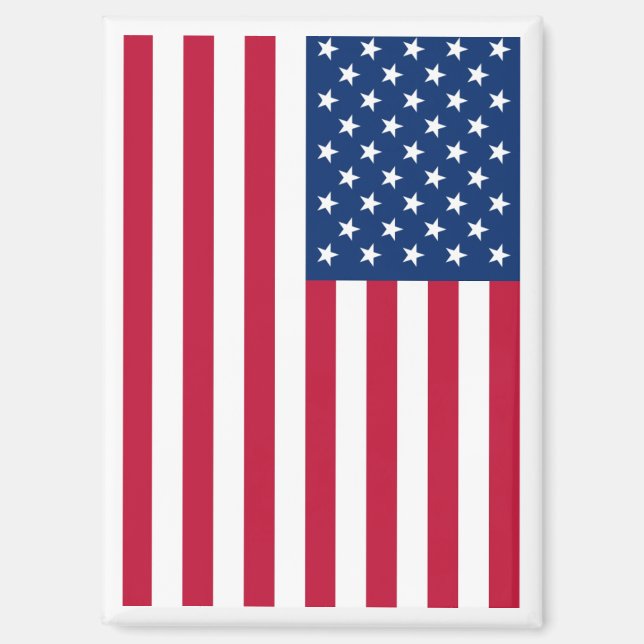 Aimant Drapeau américain (Recto)