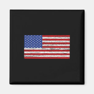 Aimant Drapeau américain 4 juillet USA Patriotique