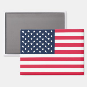 Aimant Drapeau américain 50 étoiles : Old Glory Stars and
