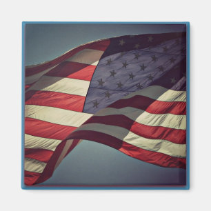 Aimant Drapeau américain patriotique