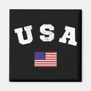 Aimant Drapeau américain patriotique