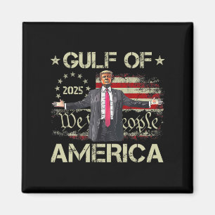 Aimant Drapeau Américain Trump F Du Golfe Des États-Unis 