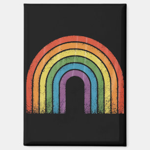 Aimant Drapeau arc-en-ciel LGBTQ Fierté gay Sensibilisati