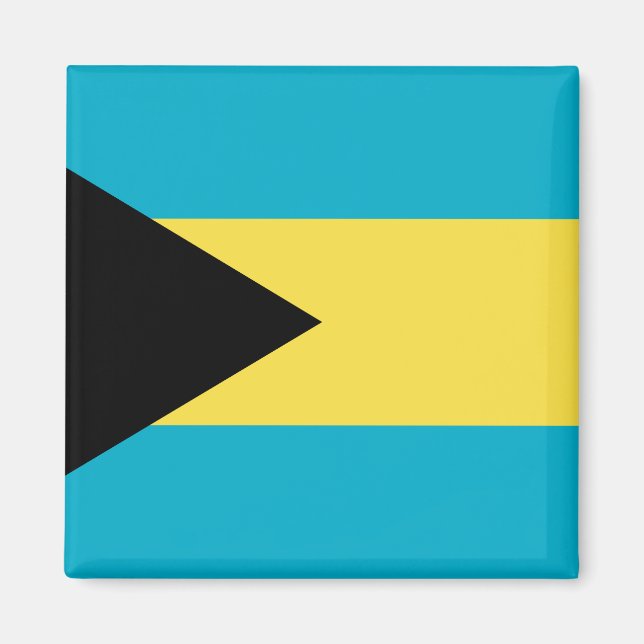 Aimant Drapeau Bahamas (Devant)