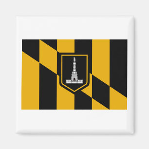 Aimant Drapeau Baltimore