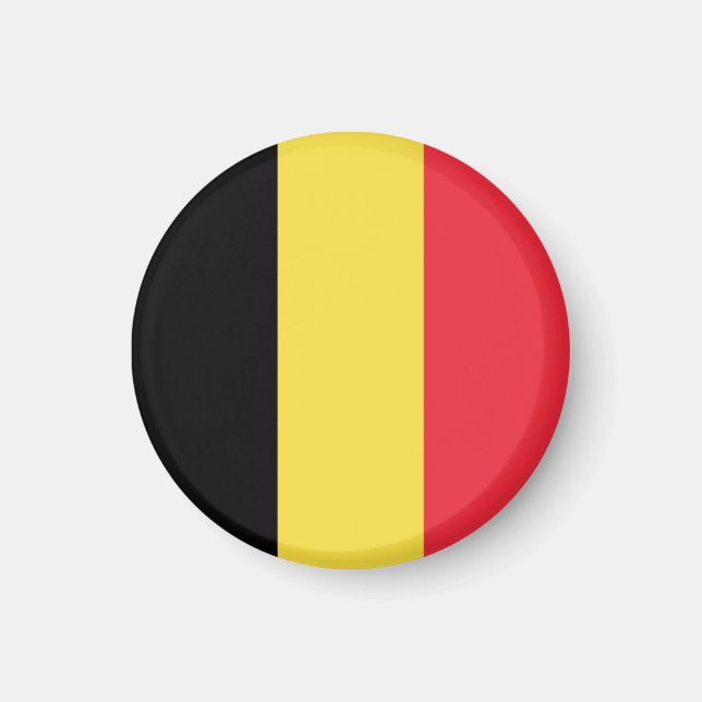 Aimant Drapeau belge (Devant)