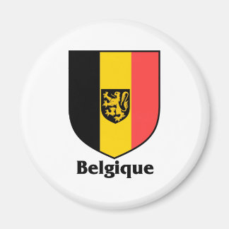 Aimant Drapeau Belgique Crest / Belgique