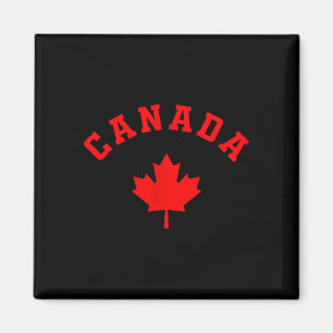 Aimant Drapeau canadien Canada feuille d'érable randonnée