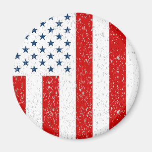 Aimant Drapeau civil des États-Unis en temps de paix