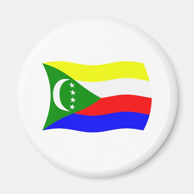 Aimant Drapeau Comores (Devant)
