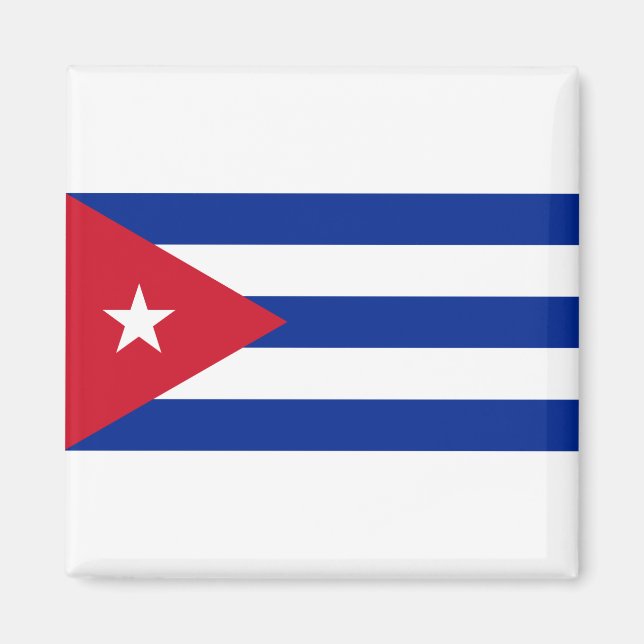 Aimant Drapeau Cuba (Devant)