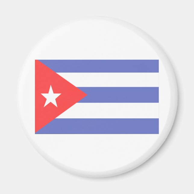 Aimant Drapeau Cuba (Devant)