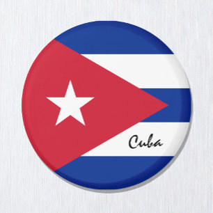 Aimant Drapeau Cubain, vacances, Cuba