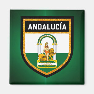 Aimant Drapeau d'Andalucía