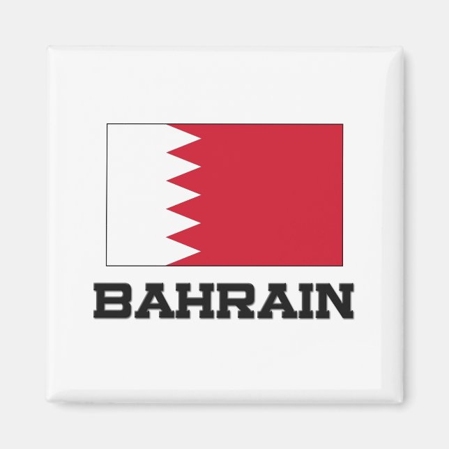 Aimant Drapeau de Bahreïn (Devant)