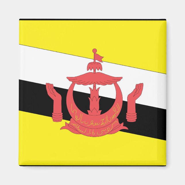 Aimant Drapeau de Brunei (Devant)