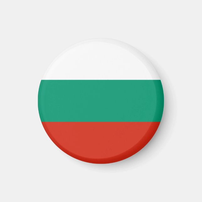 Aimant Drapeau de Bulgarie (Devant)