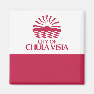 Aimant Drapeau de Chula Vista (Californie)