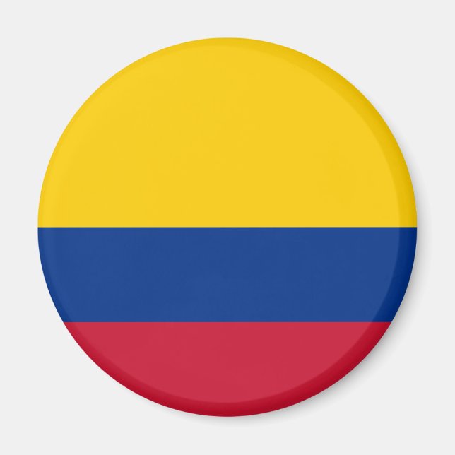 Aimant Drapeau de Colombie (Devant)