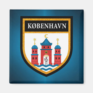 Aimant Drapeau de Copenhague