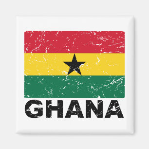 Aimant Drapeau de cru du Ghana