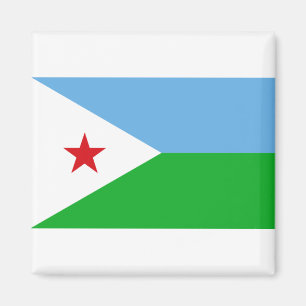 Aimant Drapeau de Djibouti
