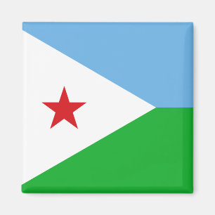 Aimant Drapeau de Djibouti