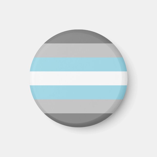 Aimant Drapeau de fierté demiboy (Devant)