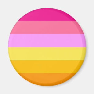 Aimant Drapeau de fierté lesbienne (Aube)