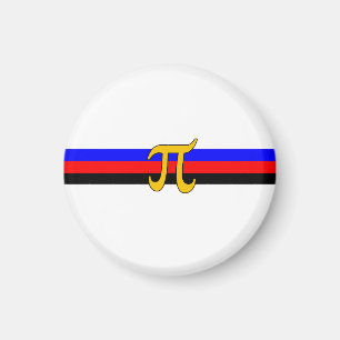 Aimant Drapeau de fierté polyamoureuse