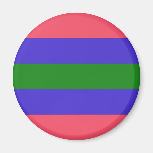 Aimant Drapeau de fierté trigender (Devant)