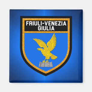 Aimant Drapeau de Friuli-Venezia Giulia