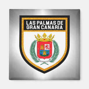 Aimant Drapeau de Gran Canaria de Las Palmas