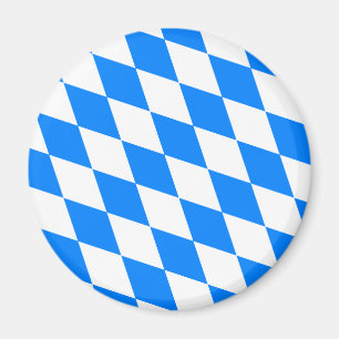 Aimant Drapeau de haute qualité de la Bavière de
