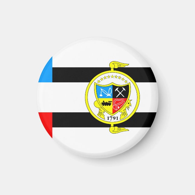 Aimant Drapeau de Knoxville, Tennessee (Devant)