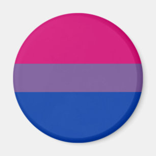 Aimant Drapeau de la fierté bi-sexuelle