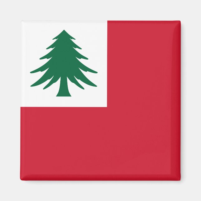 Aimant Drapeau de la Nouvelle-Angleterre (Devant)