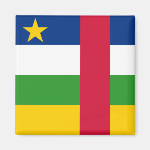Aimant Drapeau de la République centrafricaine