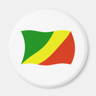 Aimant Drapeau de la République du Congo