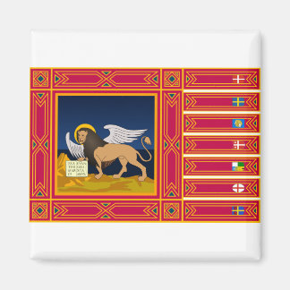 Aimant Drapeau de la Vénétie (Italie)