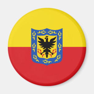 Aimant Drapeau de la ville de Bogota Symbole Colombie