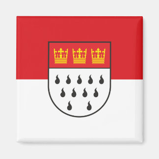 Aimant Drapeau de la ville de Koln symbole allemand Colog