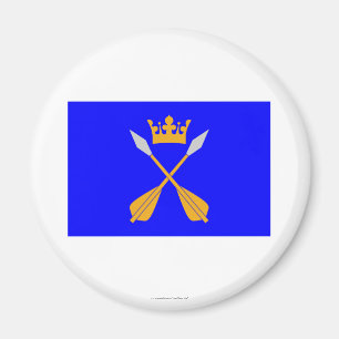 Aimant Drapeau de län de Dalarnas